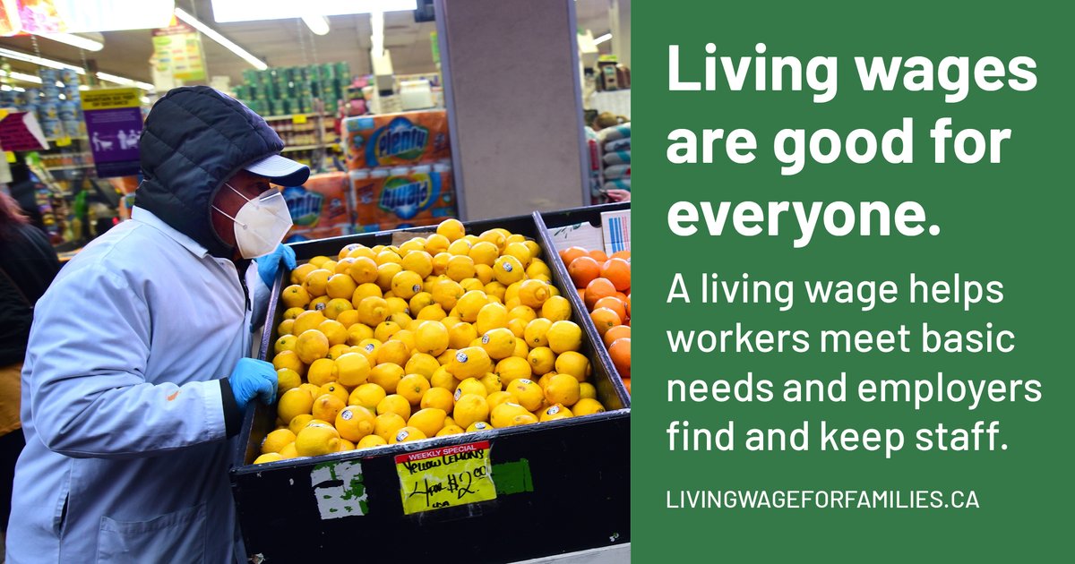 The workers we rely on every day deserve a living wage #livingwageweek