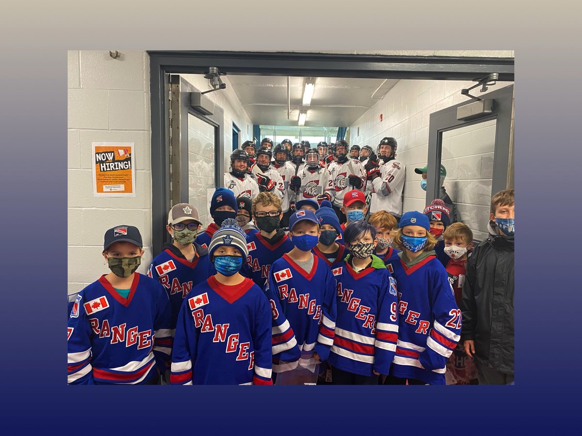 4_cens's tweet photo. Great memories made Sunday afternoon ! U 10 @KMHA_All JR Rangers hanging with the @AyrCentennials pregame .
@WoodH_Logistics @jeffgrimwood20 @jennycharron17 @TheAyrNews @GOJHL @Matt_Mueller4 @Patrick14Brown @4_cens @dbiBrokers @OwenEngland9 https://t.co/ZINt6PYShH
