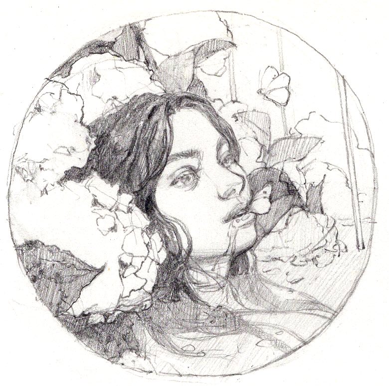 artofchrystal's tweet photo. Doodle from my head for a painting. 

#art #artist #NFTartist #nftcollectors #NFTs #artwork #contemporaryart #contemporarypainting #chrystalsea #drawing #drawings #draw #doodle #pencildrawing #pencil #sketch #sketchbook #sketching #girl #hydragea https://t.co/9LuKu649b6