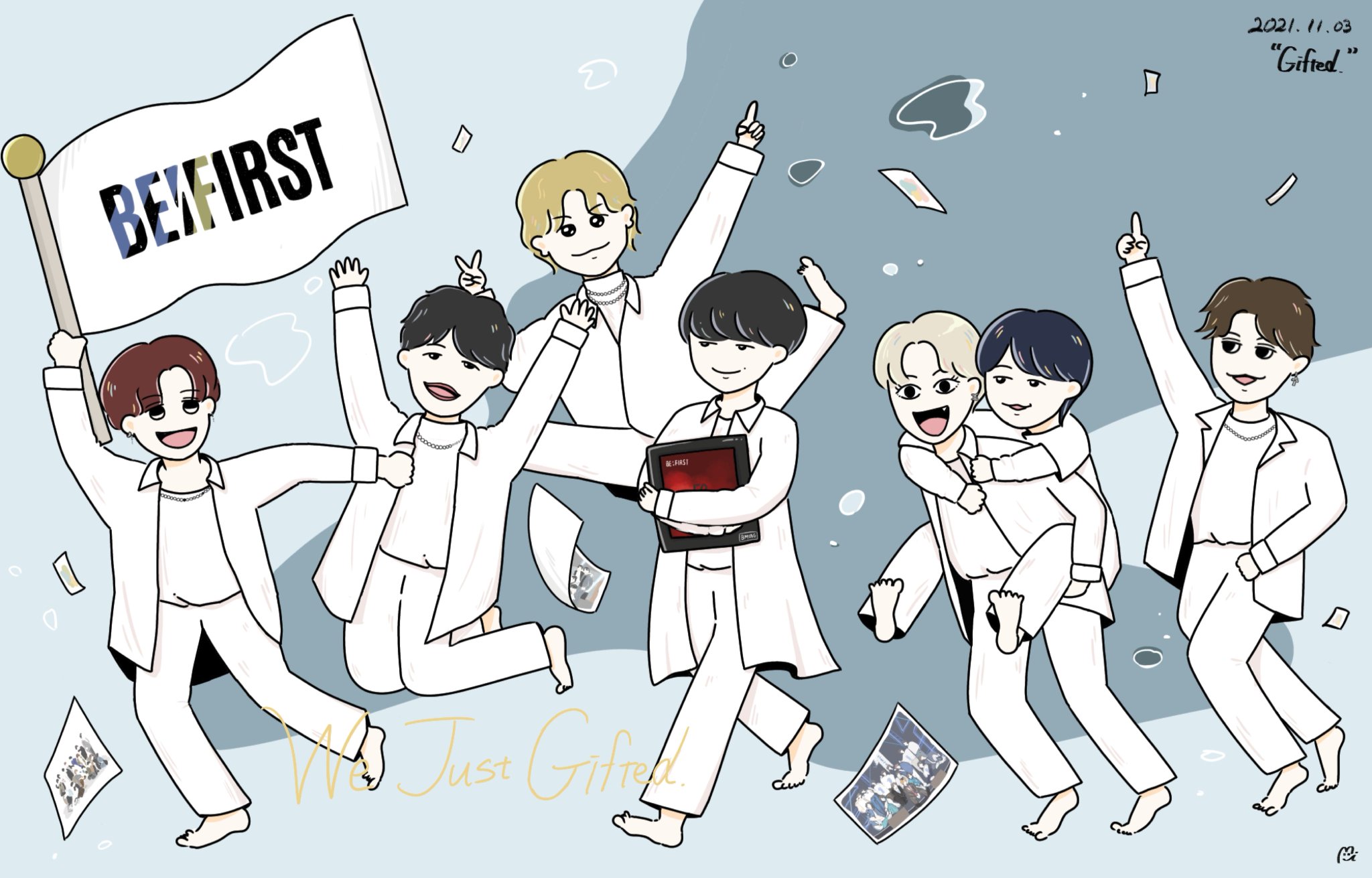 BEFIRST「Gifted.」サイン入りポスター 71tlnLtxKJL._UF350,350_QL50_.jpg