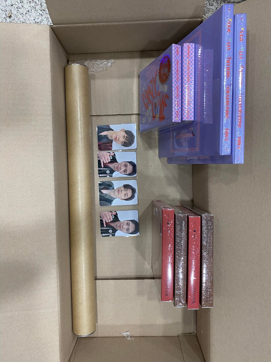 YPMUpdates's tweet image. #YeppiMart_Updates

Arrival pictures at our Korean Address - SVT Attacca Ktown4u + Itzy CIL Special Album + CNBLUE Wanted