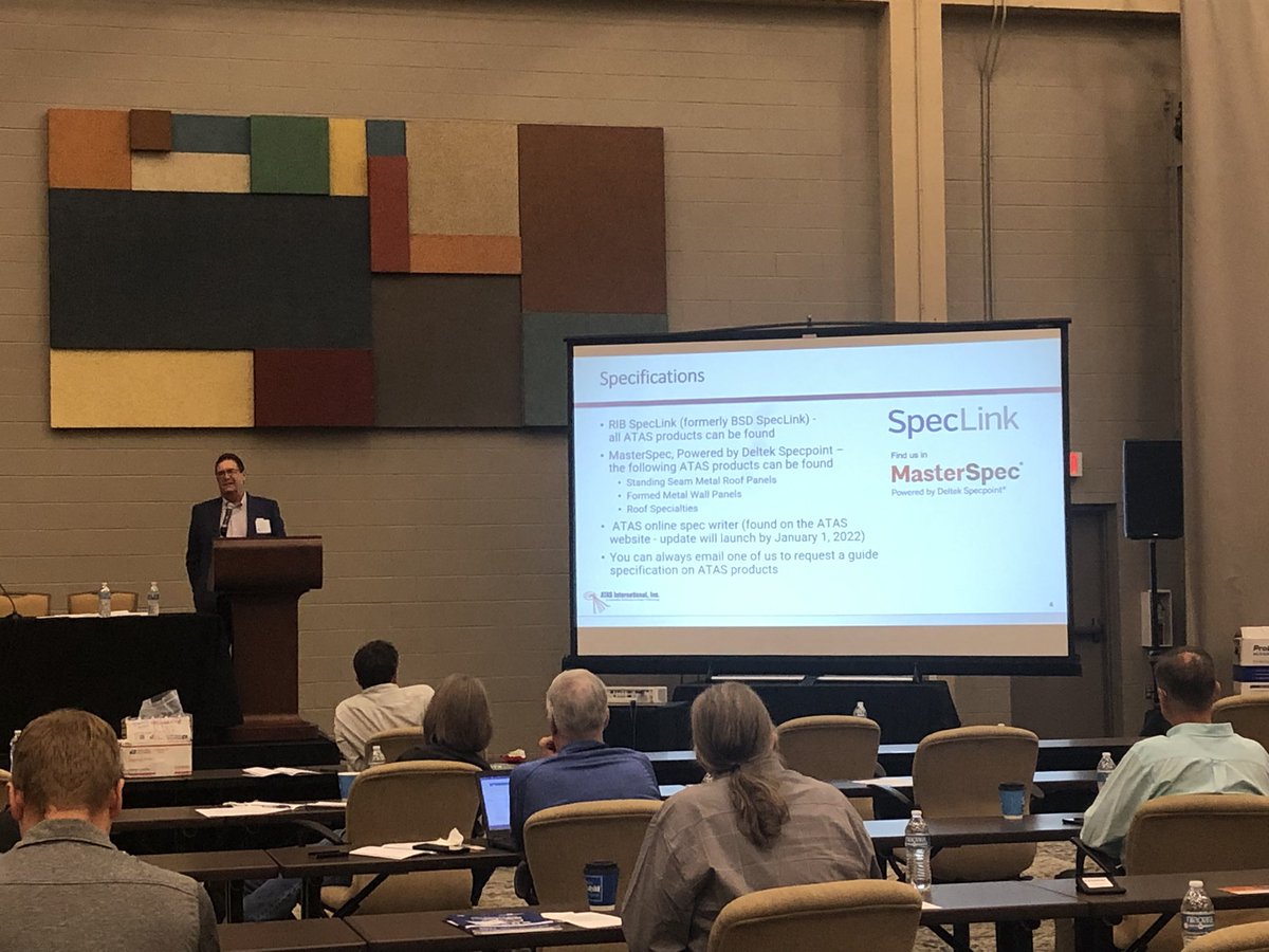 leeannslattery's tweet image. David Weidl of @ATAS_Intl_Inc presents to @SCIPspecs meeting attendees in Dallas.