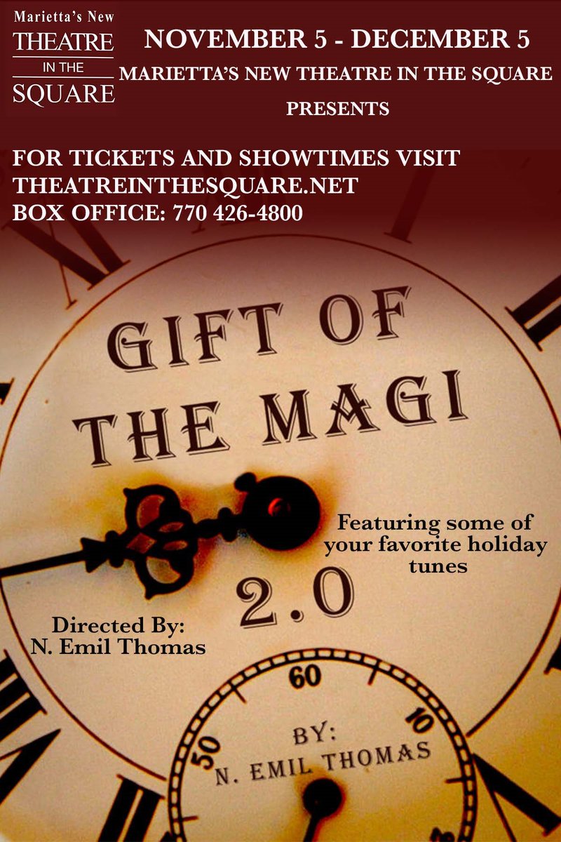 Jazz919WCLKatl's tweet photo. The #Gift of the Magi 2.0 #got tickets? https://t.co/oEzMpBUQzx #RT #WCLK #Jazzness https://t.co/aY2y5suUTf