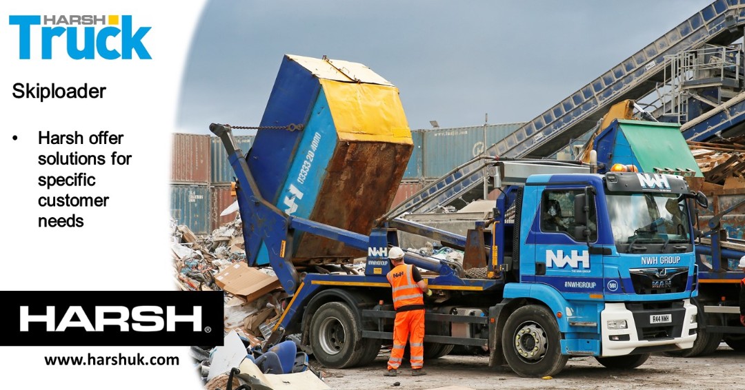 HarshLtd's tweet photo. HARSH Skiploaders have many individual features that immediately translate into real, productive benefits.
#Harshltd #Skiploader #Recycling https://t.co/nZM1M1S3Vd