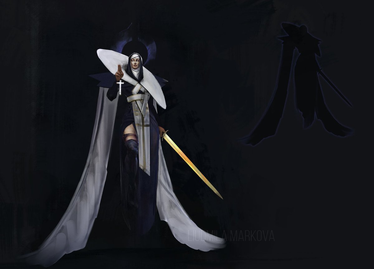 geshtalm's tweet photo. WIP 👩‍🎨 will continue .. my new character concept Angel 😇 #characterdesign #cgart #conceptartist #characterconcept #drawing #painting #sketch #sketching #characterart #characterillustration #angelart #fantasyart #fantasy #gamecharacter #conceptartwork #angel #ArtistOnTwitter https://t.co/7fZ9aMl1DB