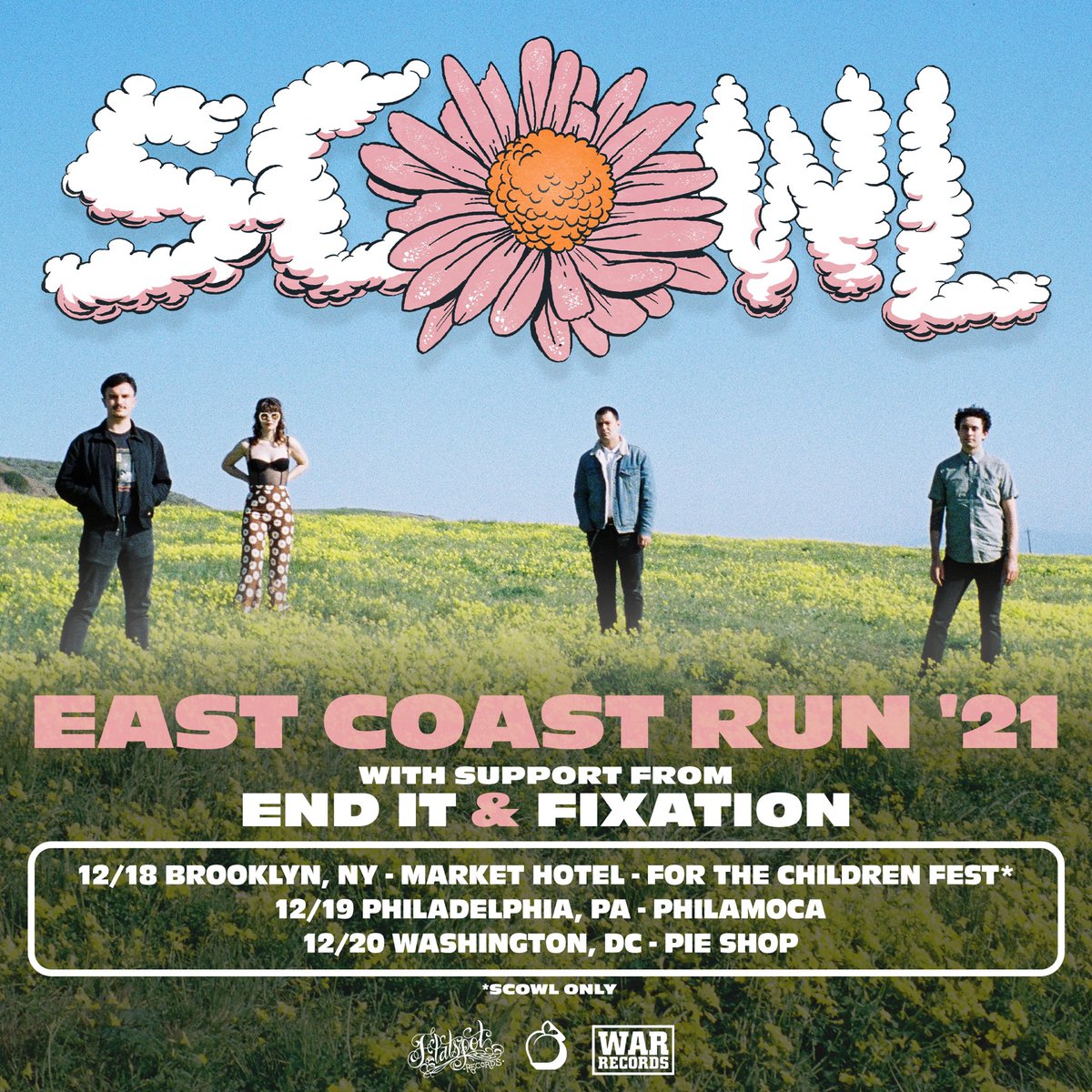 We are headed to the east coast for the first time in December and are excited to play a couple shows with <a href="/enditbchc/">END IT</a> and Fixation. 

Ticket links available in our bi🌼!