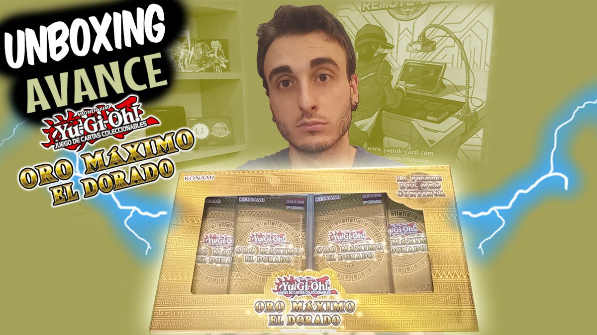 VulkanosYT's tweet photo. ¡Ya tenéis disponible en el canal el vídeo de Oro Máximo: El Dorado, gracias a la colaboración con Konami!
↘↘↘↘↘↘↘
https://t.co/Wg8FHCaPwQ
#vulkanos #yugioh #unboxing #youtube #gold #mged #konami #tcg #yugiohespaña #yugiohespañol #tradingcardgame #tcg https://t.co/6562V52qPH