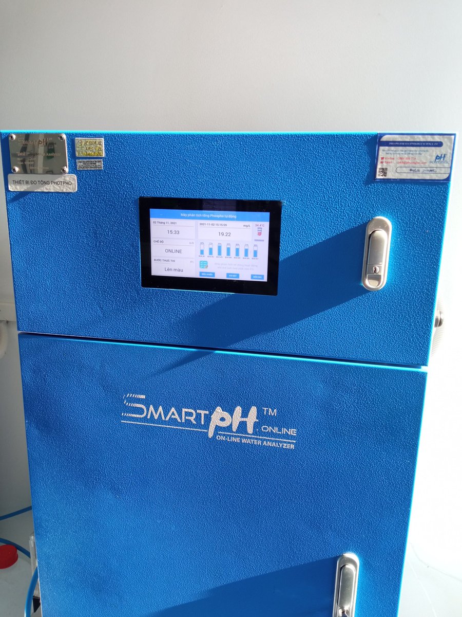 OnlineSmartph's tweet photo. Total Phosphorus analyzer #tp #smartph 💯 from #Vietnam https://t.co/BXsPyqNU4g