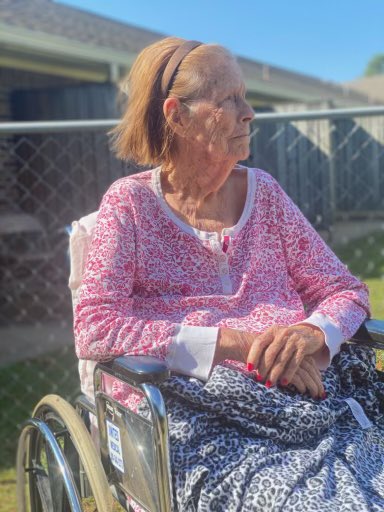 JoWheeler_'s tweet photo. My beautiful Grandma Ruby turns 99 today, she’s the funniest person I know. I love her. 🥺 https://t.co/qVW7syTvCQ