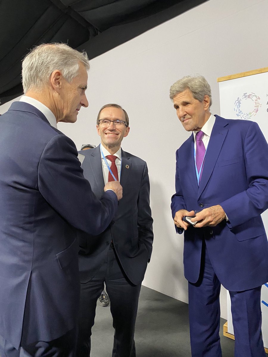 A warm welcome to <a href="/POTUS/">President Donald J. Trump</a> as member of the @OceanPanel. As new co-chair I could not be more pleased to have US on board. Together we will make sure our #OceanAction delivers on making the 1,5 per cent climate target a reality - PM <a href="/jonasgahrstore/">Jonas Gahr Støre</a> #COP26
state.gov/joining-the-hi…