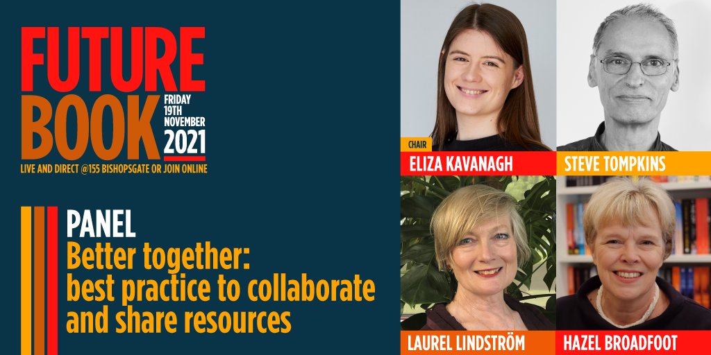 PLUS, <a href="/PublishersAssoc/">Publishers Association</a>'s Publishing Declares invites businesses from across the book trade to set sustainability targets for their operations and supply chains, with <a href="/eliza_kavanagh/">Eliza Kavanagh</a>, <a href="/tomsk59/">steve tompkins (he,him)</a>, <a href="/LAURELLindstro/">LAUREL LINDSTROM</a> and <a href="/Hazelbookseller/">Hazel Broadfoot</a>! 

#FutureBook21