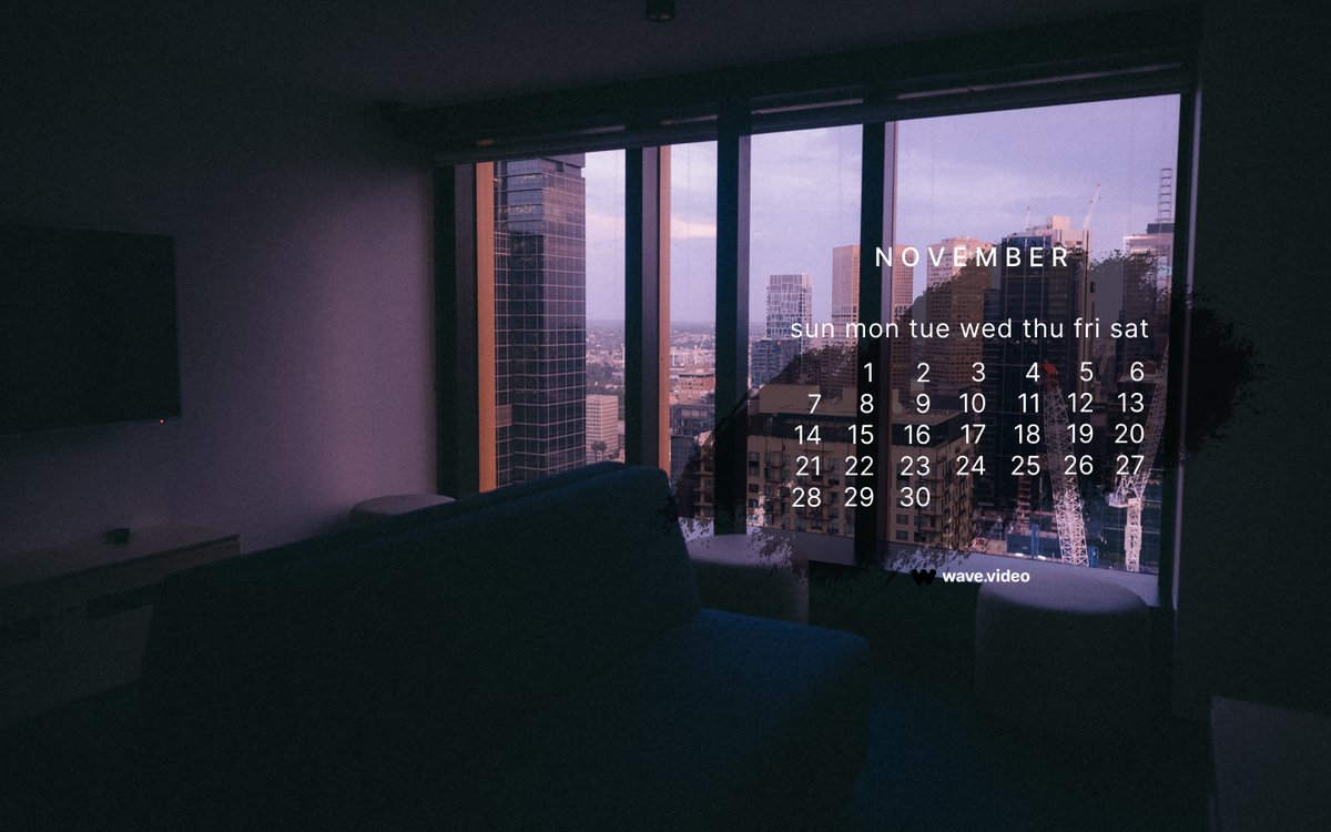 wave_video's tweet photo. November and new wallpapers with calendars by https://t.co/g5veGHKRFr are here!

We wanted to plunge you into a thoughtful, slightly mysterious atmosphere.
Did it work?

#Wallpapers #Calendar #wavevideo #November https://t.co/a5kStlyNLM