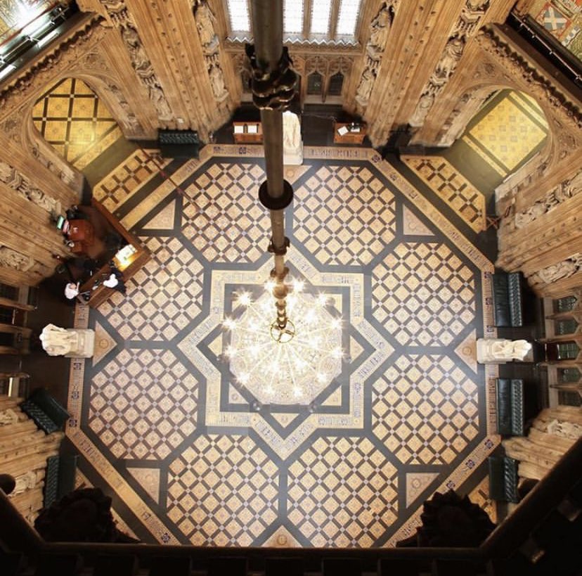 .@Conservators_uk are running an online lecture on the history &amp; #restoration of the Palace of Westminster encaustic floor tiles on 23rd Nov at 18:30. 

You don’t want to miss it: icon.org.uk/events/histori…

#encaustictiles #tiledesign #handmadetiles #conservation #interiors #design