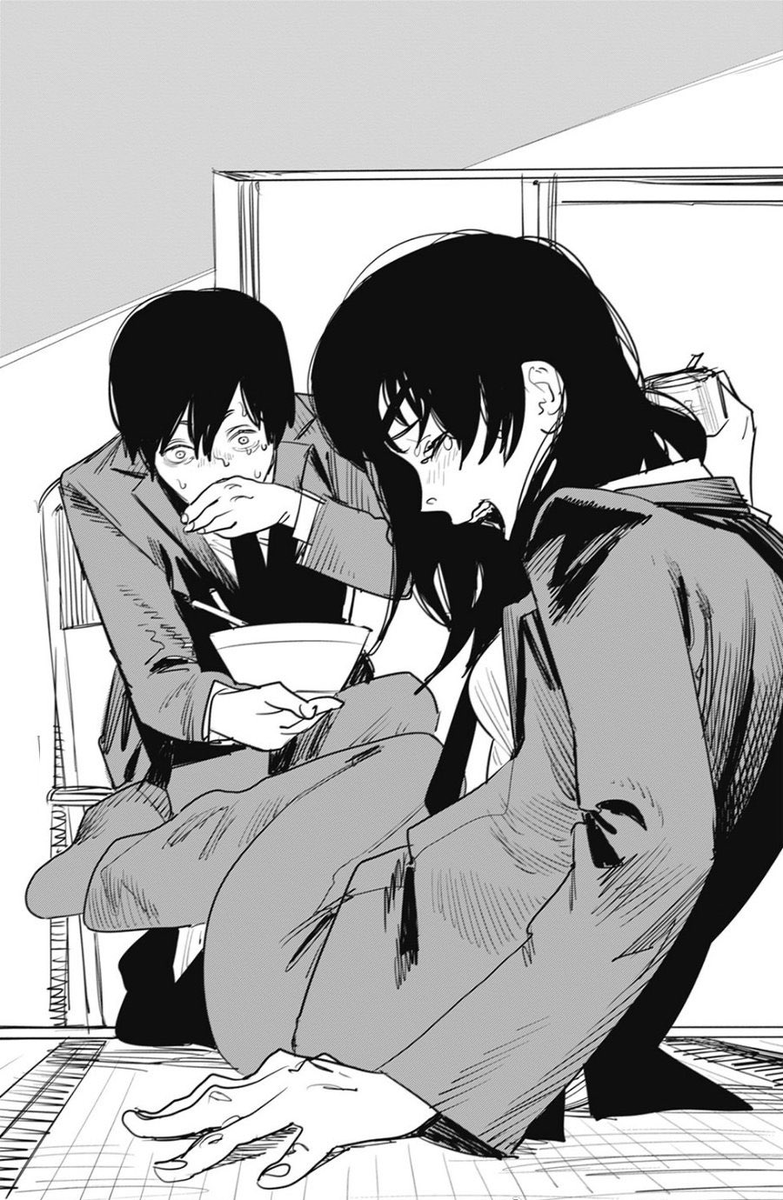 chainsawmannews's tweet photo. Enjoy these Chainsaw Man Novel Illustrations https://t.co/iRLd3j5HXt
