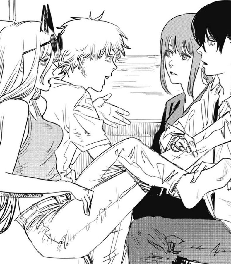chainsawmannews's tweet photo. Enjoy these Chainsaw Man Novel Illustrations https://t.co/iRLd3j5HXt