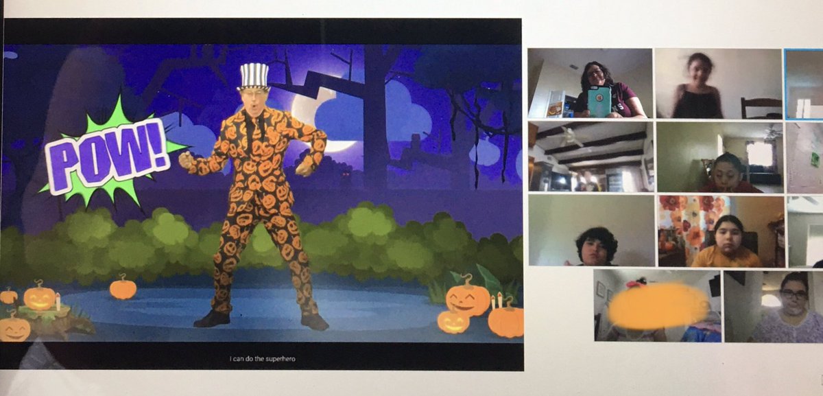 barbsouthwick's tweet photo. What's a better way to end our last week in October than with a scary story and a pumpkin dance. Building community @eCollierAcademy https://t.co/D1O98ypwnj