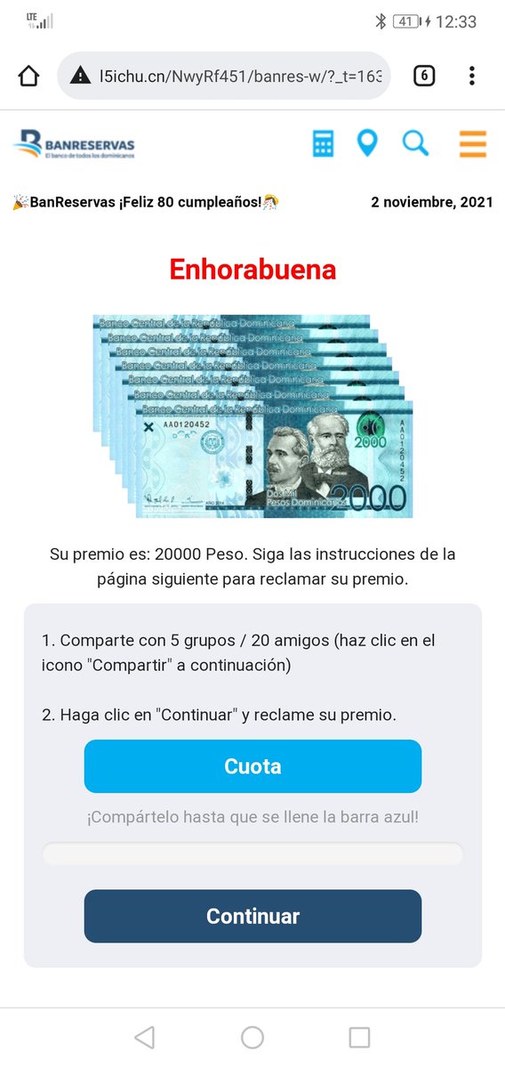 AndyWDeOleo's tweet photo. No creo q esto sea verdad, alguien del @BanreservasRD que confirme esto o salgan en su defensa https://t.co/HSktHnQcE4