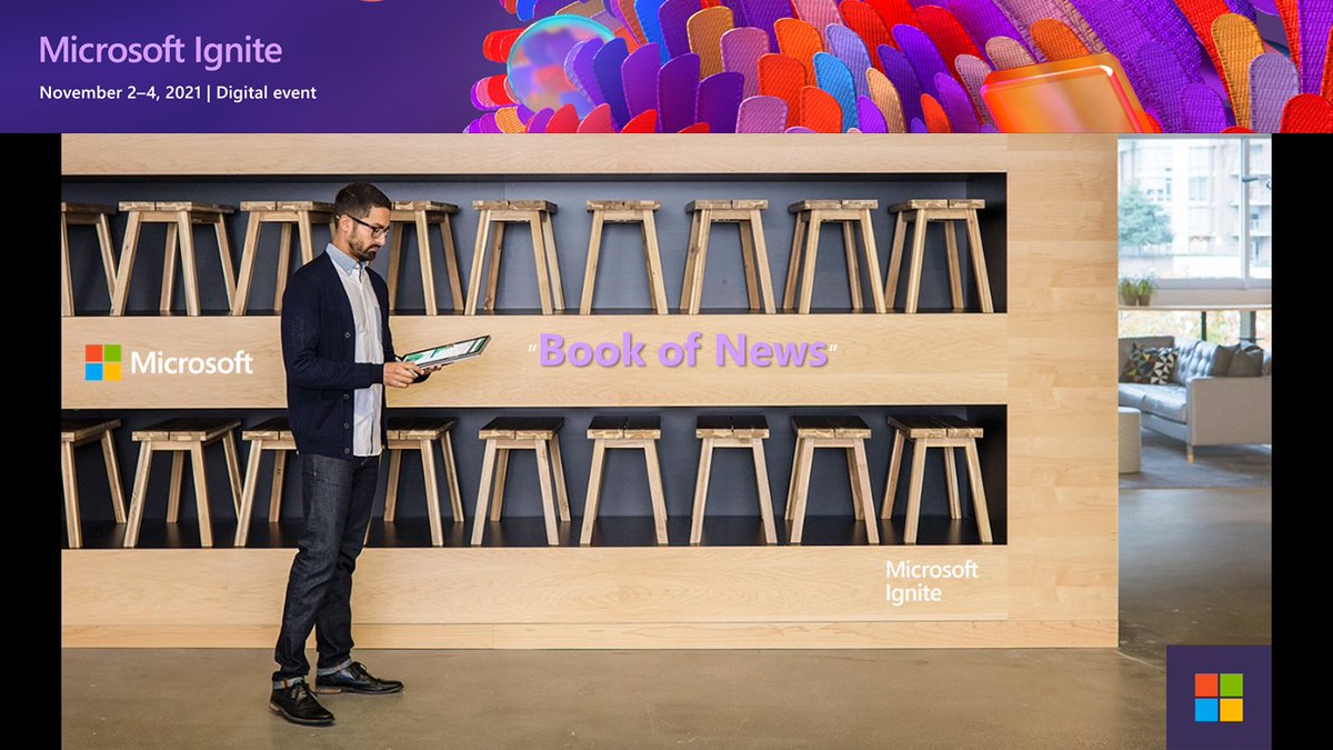 mkashman's tweet photo. In case you're looking for it, #MSIgnite 'Book of News' 📰: https://t.co/RvochNXoKd - huge summary of all @Microsoft news disclosed today, by @FXShaw (includes links to lots of sub blogs) https://t.co/w1d9z1V1mj