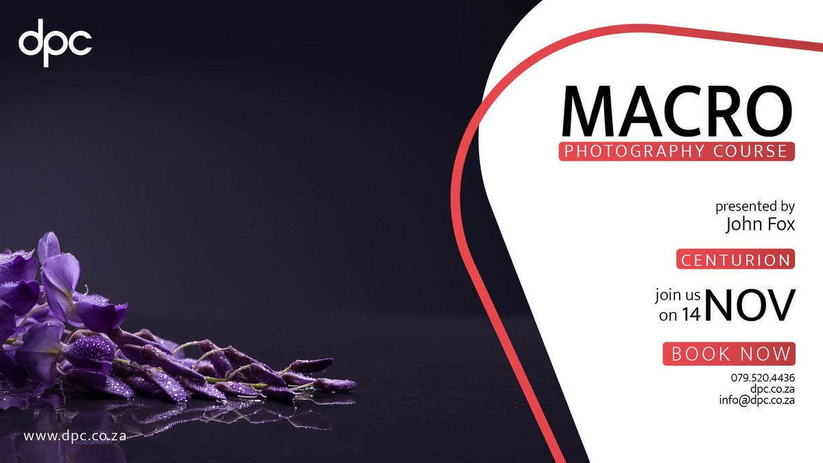 DPC_photography's tweet photo. Macro Photography Course. Take the frustration out of getting the sharp, detailed shots you want. 

Join us on the 14th of November 2021
Follow this link for more info: https://t.co/65dqf1Clm4 https://t.co/n2DLaa40iW