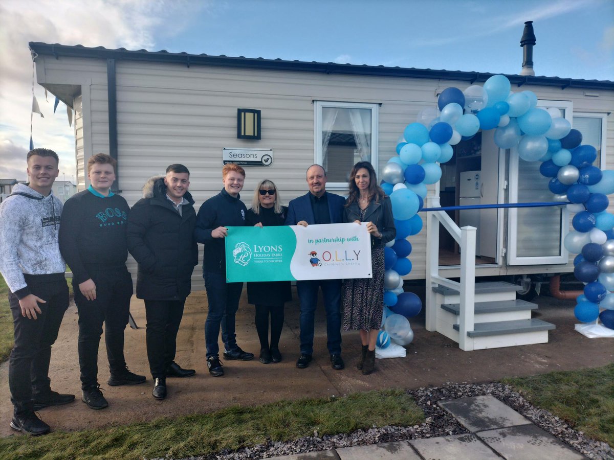 A heartfelt gift from Montse &amp; @rafabenitezweb to O.L.L.Y Children's Charity - the gift of a holiday for families in need of a happy seaside getaway across Merseyside and the rest of the UK.

Find out more about O.L.L.Y Children's Charity: ourlostloveyears.co.uk