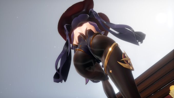 タイツの日らしいので…
タイツの色ムラをなおすモナちゃん! 