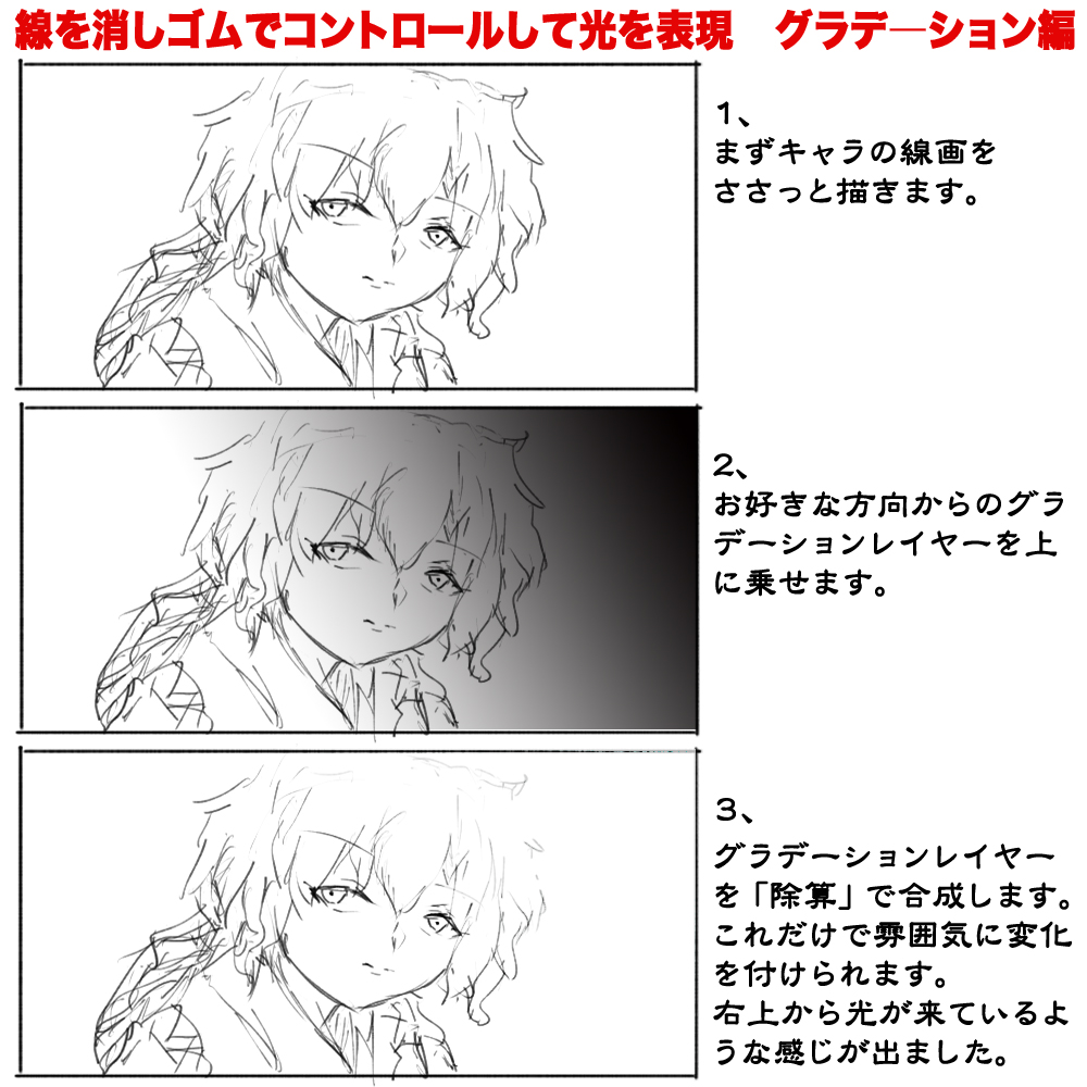 線画キャラに一手間加えて雰囲気を出す×3
#絵描きさんと繋がりたい
#冬の創作クラスタフォロー祭り
#芸術同盟 #イラスト