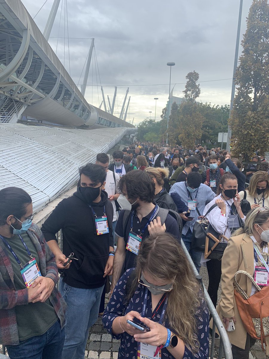#websummitFAIL This year's Web Summit is plagued with shoddy organization. Attendees are spending 2+ hours in line trying to enter the venue. Many missed important meetings. C'mon <a href="/WebSummit/">Web Summit</a> get it together!