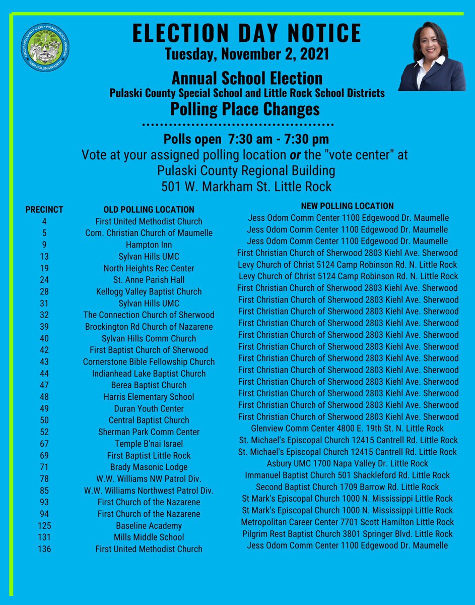 Today is the day to cast your vote FOR the LRSD Millage!  Show our kids that you believe in them and want their future to be bright!! #LRSDPowerofUs #OneLRSD