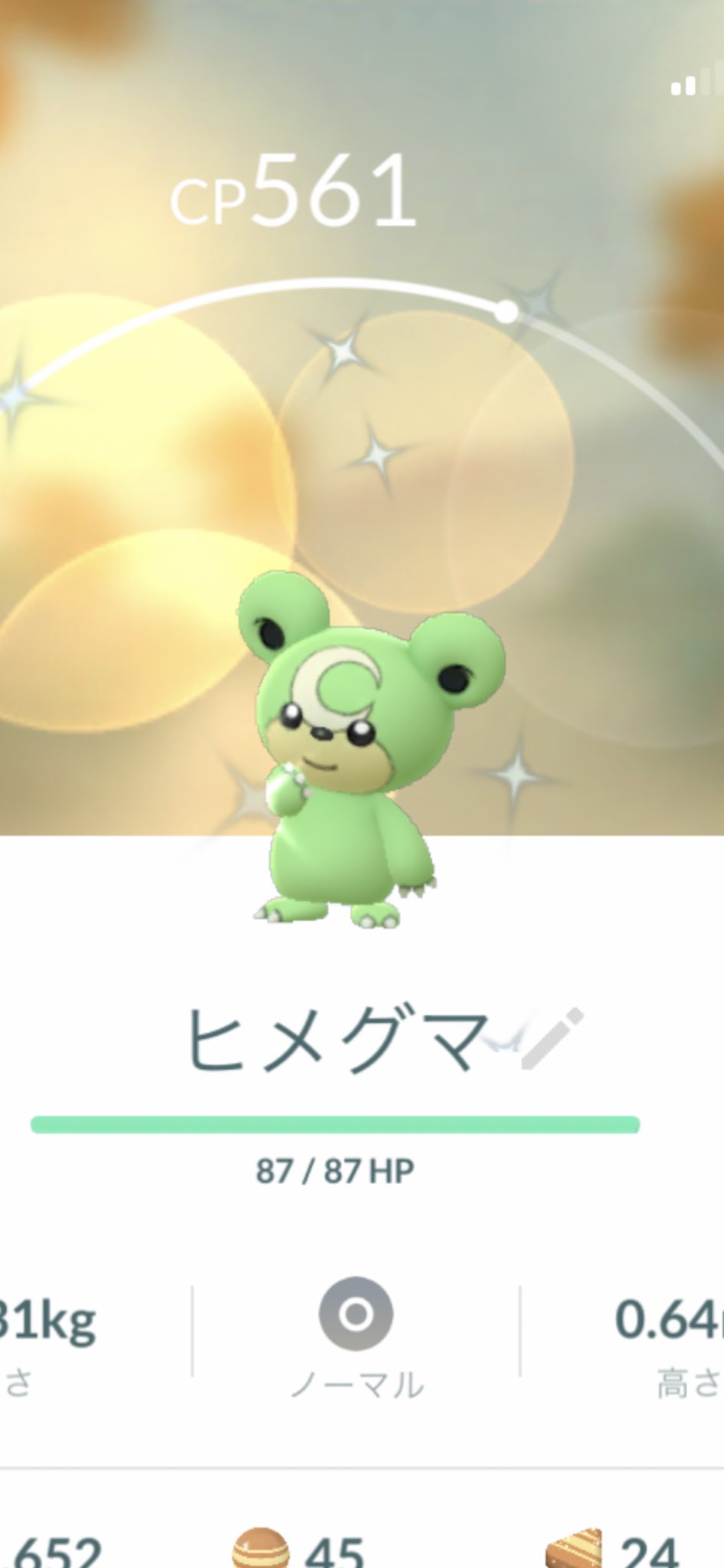 ぴま ヒメグマの色違いめっちゃかわいい 進化させたくないけど リングマverも欲しい もう1匹ゲット出来るまでヒメグマのままでいよう わがままツイート T Co Ty0c8zg8jt Twitter
