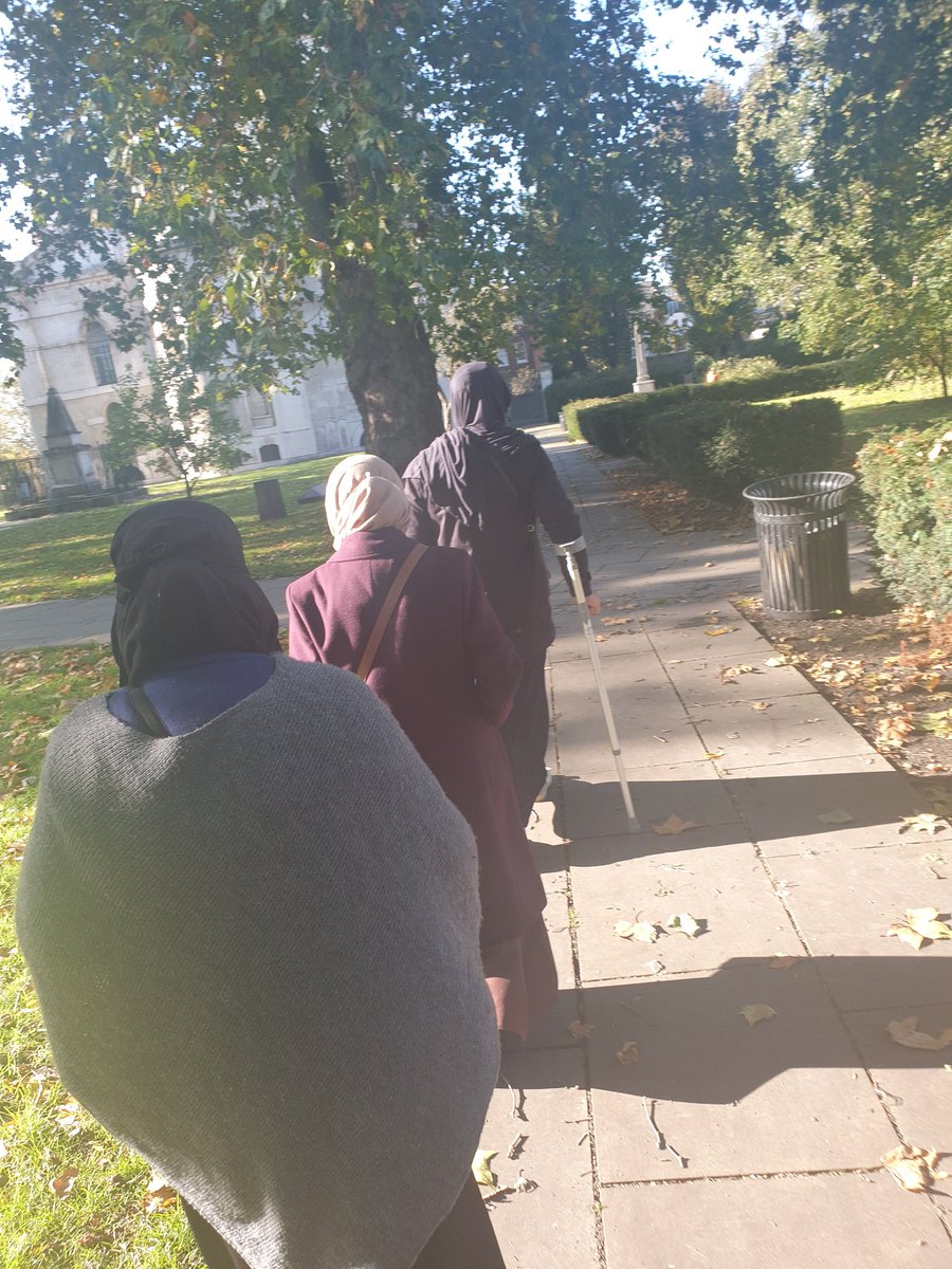 Today we did half an hour brisk walking to build our stamina, burn excess calories &amp; make the heart healthier. Our walking group is a great way to meet new friends of all ages, backgrounds &amp; all levels of fitness. 

A good walk can do wonders for your mental wellbeing! 🚶‍♀️ 🌞  🍂