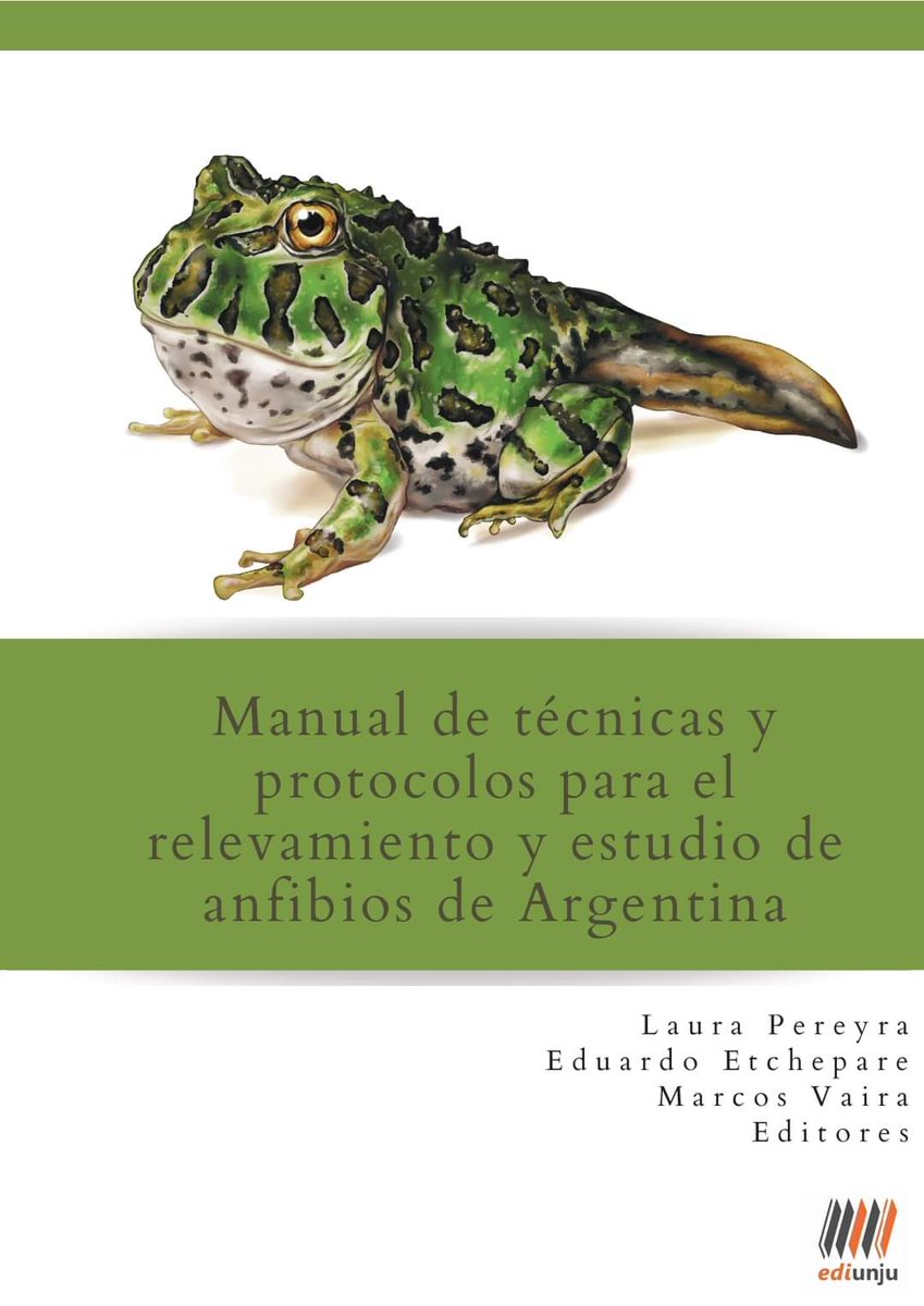 coana_arg's tweet photo. Con mucha alegría, les compartimos el "#Manual de técnicas y protocolos para el relevamiento y estudio de #anfibios de #Argentina", en el cual tuvimos el placer de colaborar.

Agradecemos a Laura Pereyra, Eduardo Etchepare y Marcos Vaira por la invitación. https://t.co/74jh7gbly9