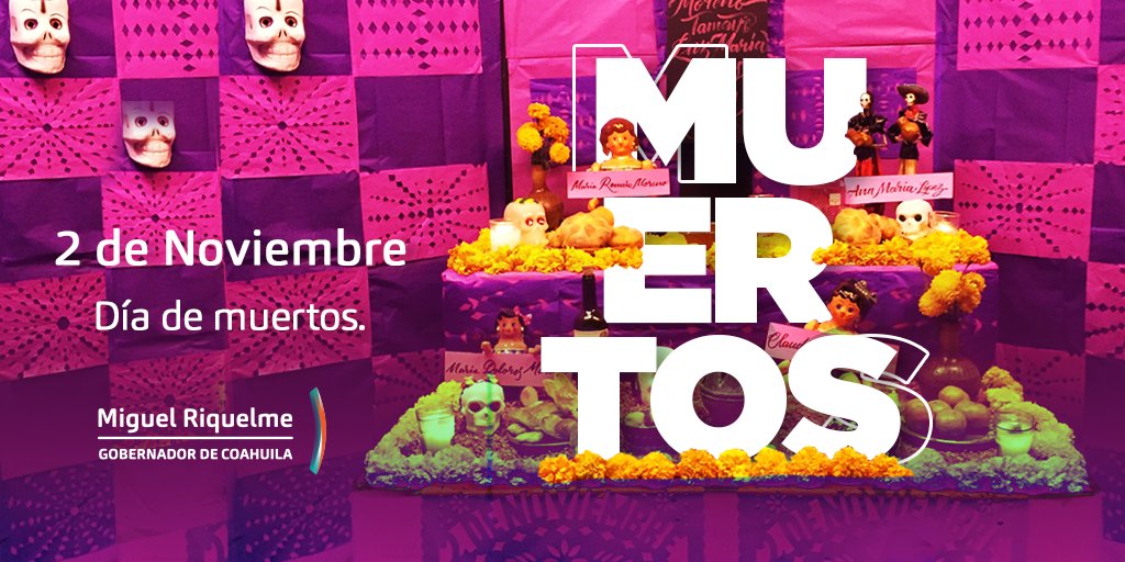 Hoy #México honra y recuerda con amor la memoria de quienes ya no están, pero su legado permanecerá por siempre con nosotros. Esta gran festividad llena de ofrendas y flores nos une y distingue en el mundo.  #DiaDeMuertos
