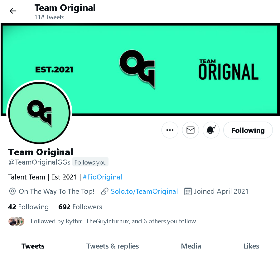 TFactser's tweet image. 1 or 2? 
One is a Giga chad team with a higher amount of followers and actual comp players

2 is a washed team run by someone who like they own tweet