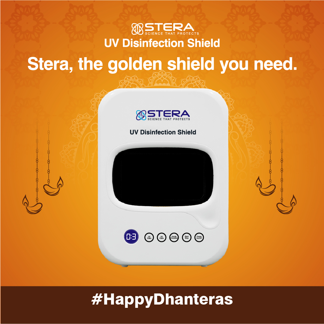 SteraOfficial's tweet photo. Let Stera be the golden shield you need this Dhanteras!🛡🔱

📞+917995017232 or 💻  https://t.co/nnxwYKQ1Vm

#dhanteras #stera #uvdisinfectionshield #goldstandard #diwali #happydhanteras #festival #happydiwali #india #indianfestival #dhanteraswishes #festivals #festiveseason https://t.co/ZGT62qC3QW