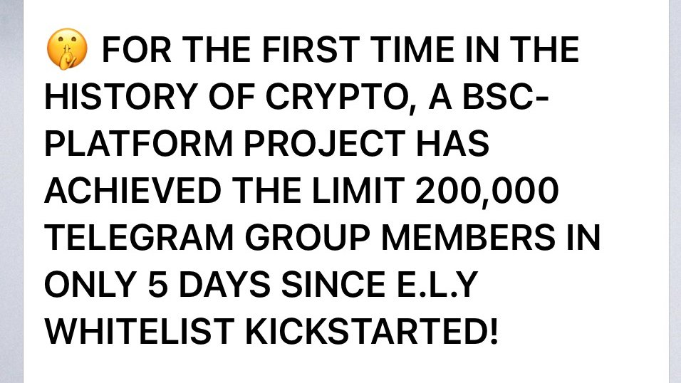 🚀 Excited to inform the Vietnam Crypto Community of 590: A project where 590Ventures as Advisor has reached a historic milestone. 
@Elemon X <a href="/CORSAIR/">CORSAIR</a> 
For the first time in Crypto history, a BSC project has achieved this number.
💚 Remember: This is just the beginning !