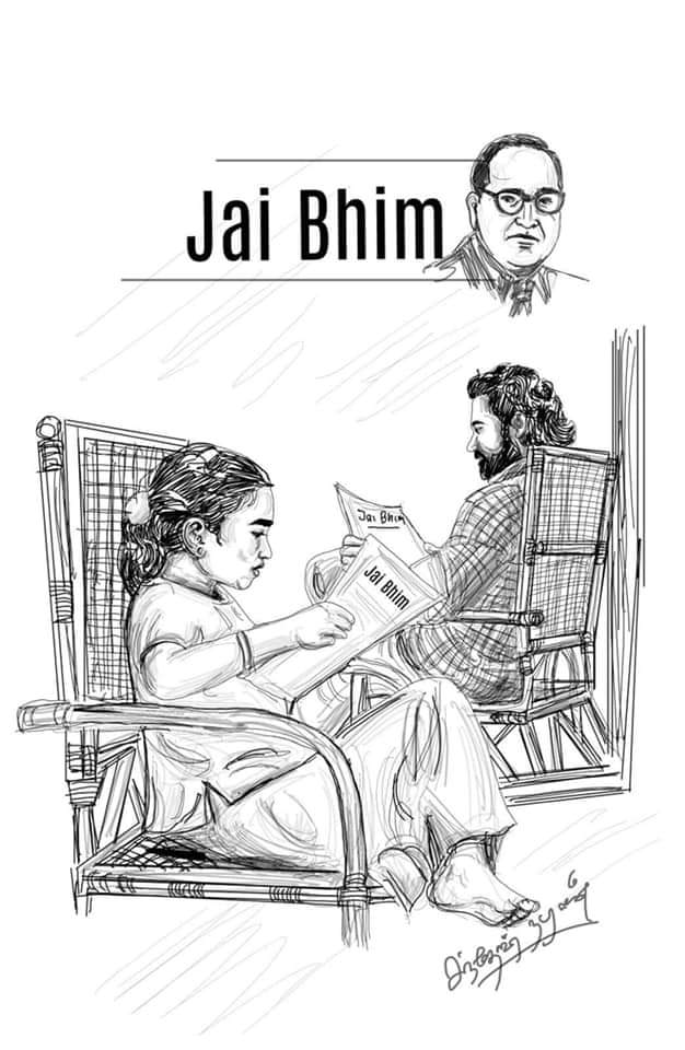 devravenbhalavi's tweet photo. सुपरस्टार @Suriya_offl ने यादव होकर “जय भीम” फ़िल्म कैसे बनाई।तमिलनाडु में ऐसा ही होता है। सिर्फ फ़िल्म नहीं बनाई, हम आदिवासियों पर फ़िल्म बनाई, हमारे बच्चों की पढ़ाई के लिए ₹1 करोड़ रुपए भी दिए और NEET में सरकारी स्कूलों के बच्चों को जगह दिलाने के लिए आवाज़ भी उठाई। https://t.co/wB6oXHaDag