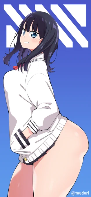 記憶ではこれくらい太かった六花ちゃん
ちょい弄ったので上げ直し 
