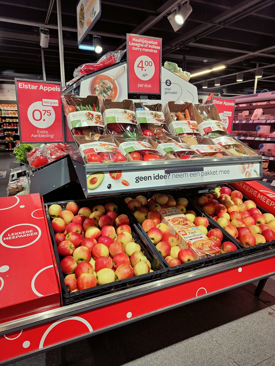 Sparwoudsend's tweet photo. Elstar Appels🍏🍎
Lekker &amp; Gezond, makkelijk voor onderweg of een heerlijke appeltaart mee te bakken!
Extra aanbieding 500 gram maar €0.75!

Tot snel bij SPAR Woudsend 🛒🙋‍♀️ https://t.co/BbyMM5kQAk