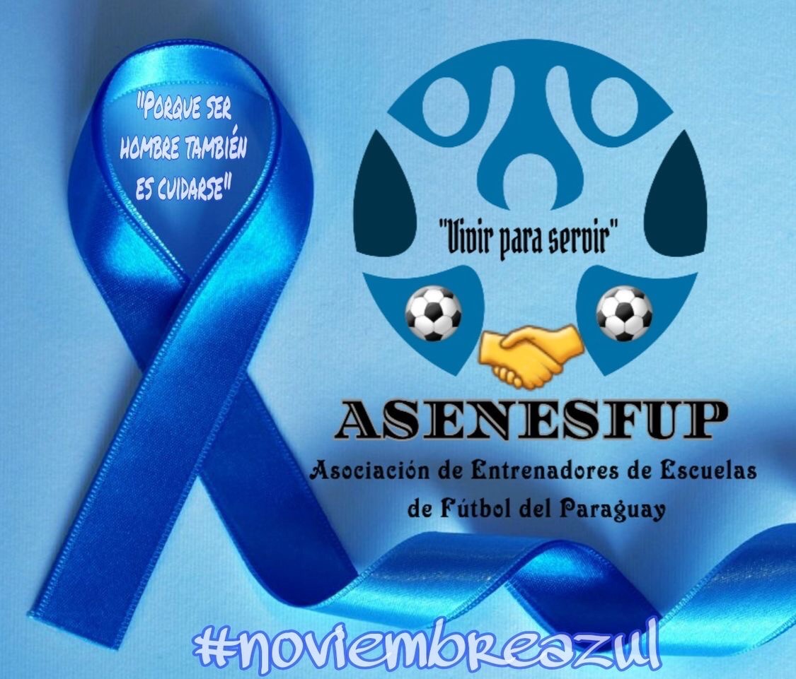 asenesfup's tweet photo. “Queremos reforzar este enfoque en la salud integral del hombre, así como lo hacemos con 💕“Octubre Rosa”💕, queremos que el 🟦“Noviembre Azul”🟦, tenga el mismo impacto ya que el varón también forma parte importante de la sociedad y la familia” 

📝 @msaludpy https://t.co/Wgw4FtNyXP