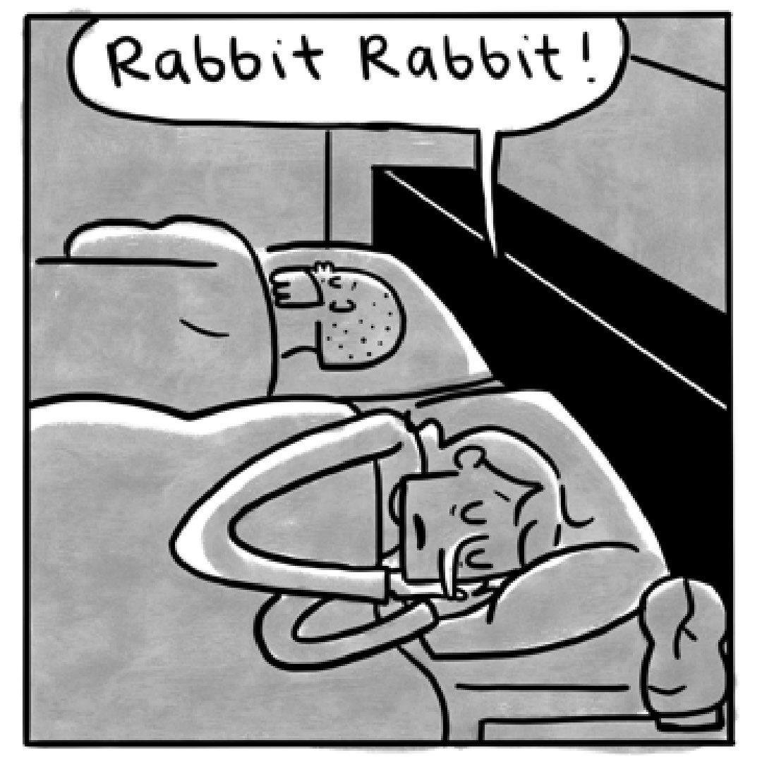 ChainsawCathy's tweet photo. Nov 1
A little sticious, for fun

Full comic on Patreon!
Link in the bio

#comics #autobiocomics #journalcomic #chicagocomics #patreon #dailycomic #rabbitrabbit #supersticious #luck #lucky #goodluck https://t.co/dVvCzhEUHc