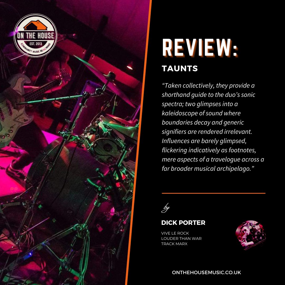 Check out this review of Taunts by Dick Porter from Vive Le Rock ⬇️

Full Review:
onthehousemusic.co.uk/taunts

Sign up for free to have your music reviewed, post reviews &amp; plant trees via Just One Tree 🌳 
onthehousemusic.co.uk/register