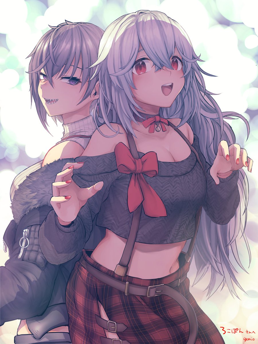 VRChat?ってゲーム?のアバター?の絵?を描きました
ご依頼ありがとうございました 