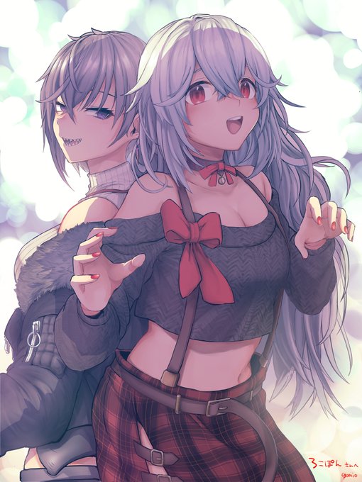 VRChat?ってゲーム?のアバター?の絵?を描きました
ご依頼ありがとうございました 