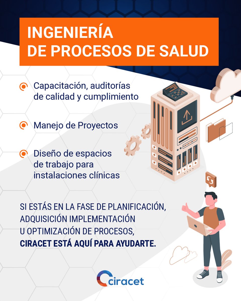 CIRACET's tweet photo. En CIRACET te ofrecemos un sinfín de soluciones para la gestión eficaz de tecnología de salud con diversas opciones de consultoría y servicios. #UneteACIRACET

📞  (787) 848-0185 https://t.co/ysOtR5cSlH