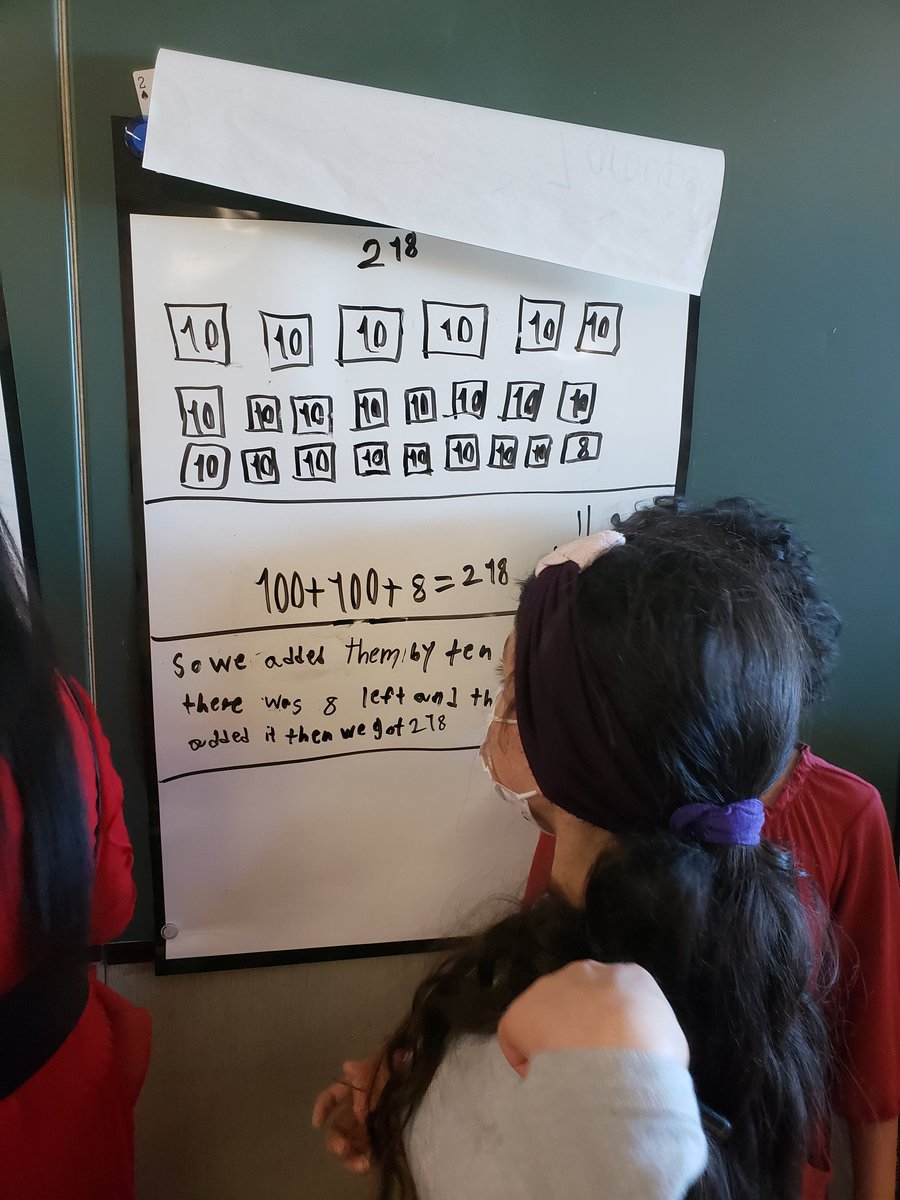 Ms_MarquisTVDSB's tweet photo. Getting students up and moving in our #thinkingclassroom yesterday made quite the impact. Thanks @OhYahLee for a morning of rich math discussions! @AshleyOaksPS #mufflestruffles https://t.co/SOcpvsbgQs