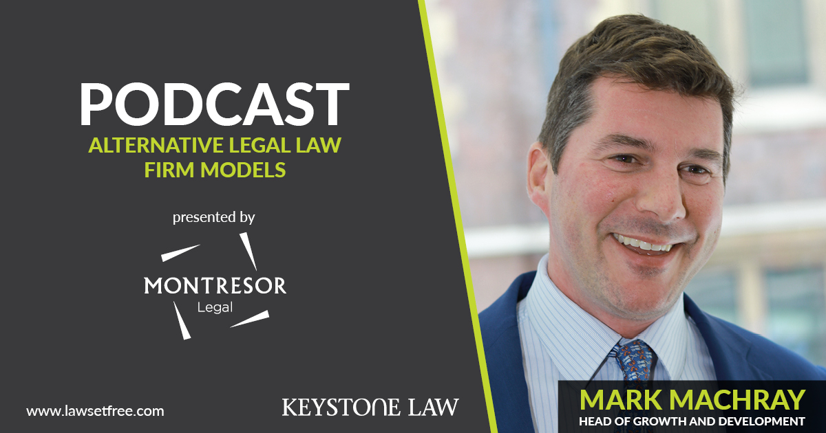 Keystone_Law's tweet photo. Our Director of Growth and Development Mark Machray recently joined Montresor Legal for a discussion on the advantages of the #alternative #law firm model. Hear what said about how Keystone encourages relationships between lawyers while working remotely: https://t.co/oq8HEno7yu https://t.co/BVb7SpDQwu