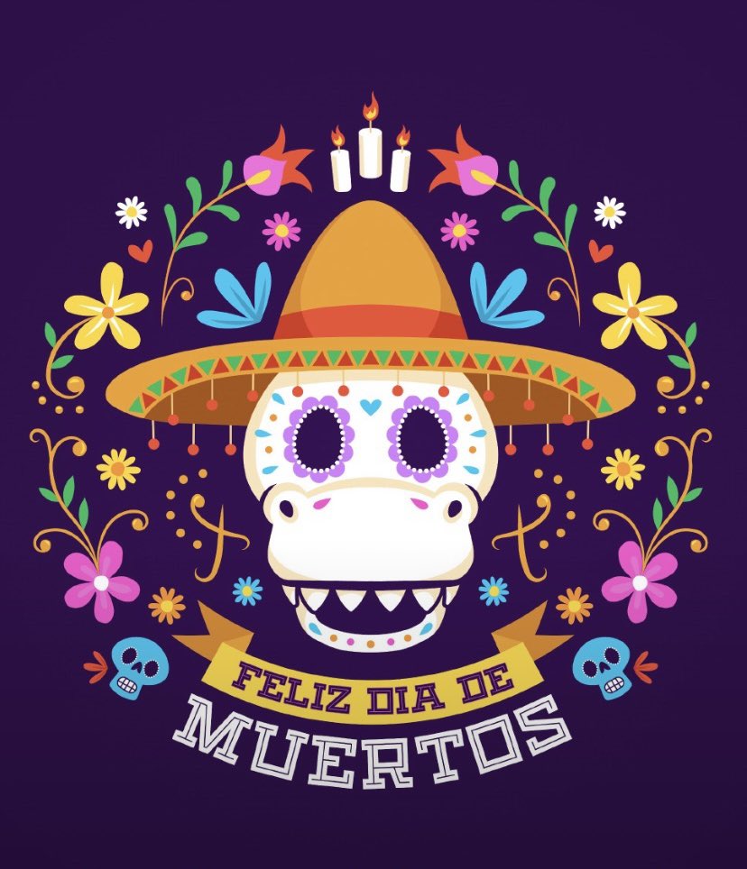 ¡Hoy es Día de los Muertos! Today we celebrate the friends and family we lost and reminisce on the memories they left behind.
