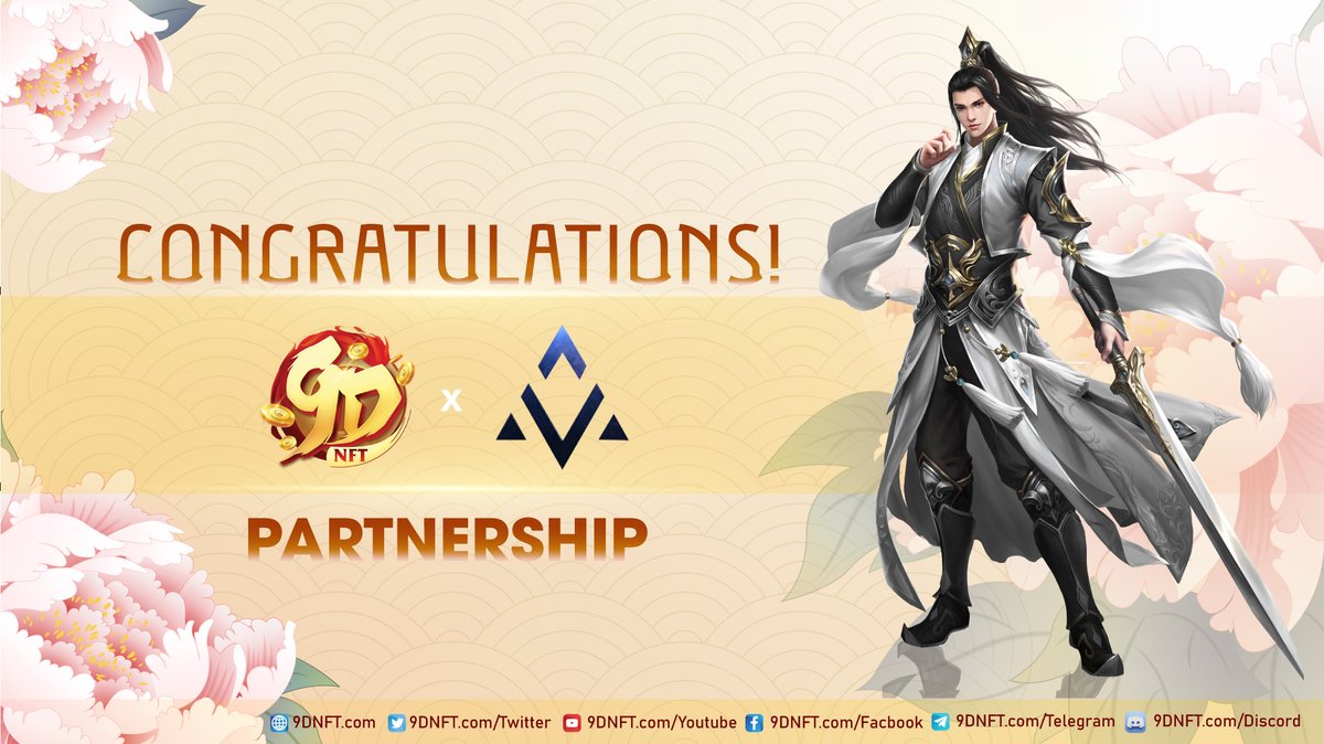 #9DNFT x #AviorVenture

Avior Venture has officially become a strategic partner of #9DNFT in the journey of building #COGIVERSE.

With the experience of Avior Venture, 9D NFT will have more opportunities to achieve greater success ahead.

#COGI #MMORPG #DragonMasters #PlayToEarn