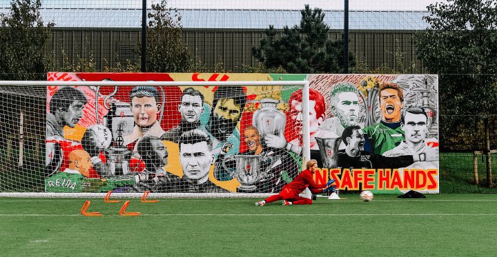 TotalLiverpool1's tweet photo. Love this! Such a great idea from @1JohnAchterberg. A celebration of all the great goalkeepers who won a trophy for Liverpool. #LFC #LiverpoolFC https://t.co/wHetMnsgNj