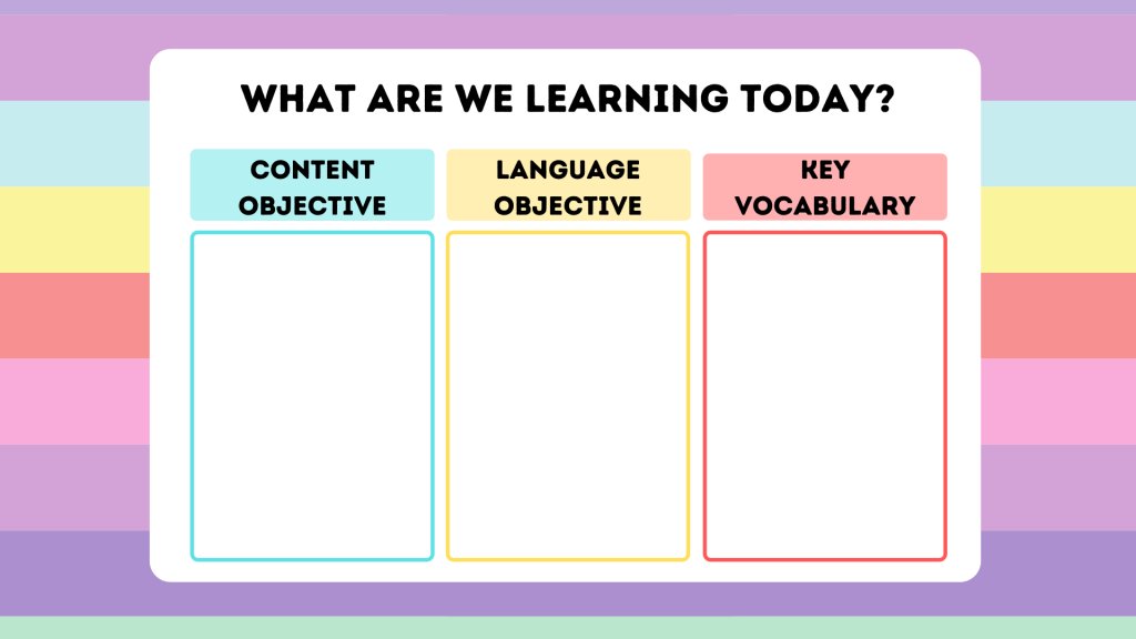 Elkhart EdTech (@elkhartedtech) on Twitter photo New on the blog today: 5 Ideas to Up Your Game with Content and Language Objectives ift.tt/3CD63BN New on the blog today: 5 Ideas to Up Your Game with Content and Language Objectives ift.tt/3CD63BN
